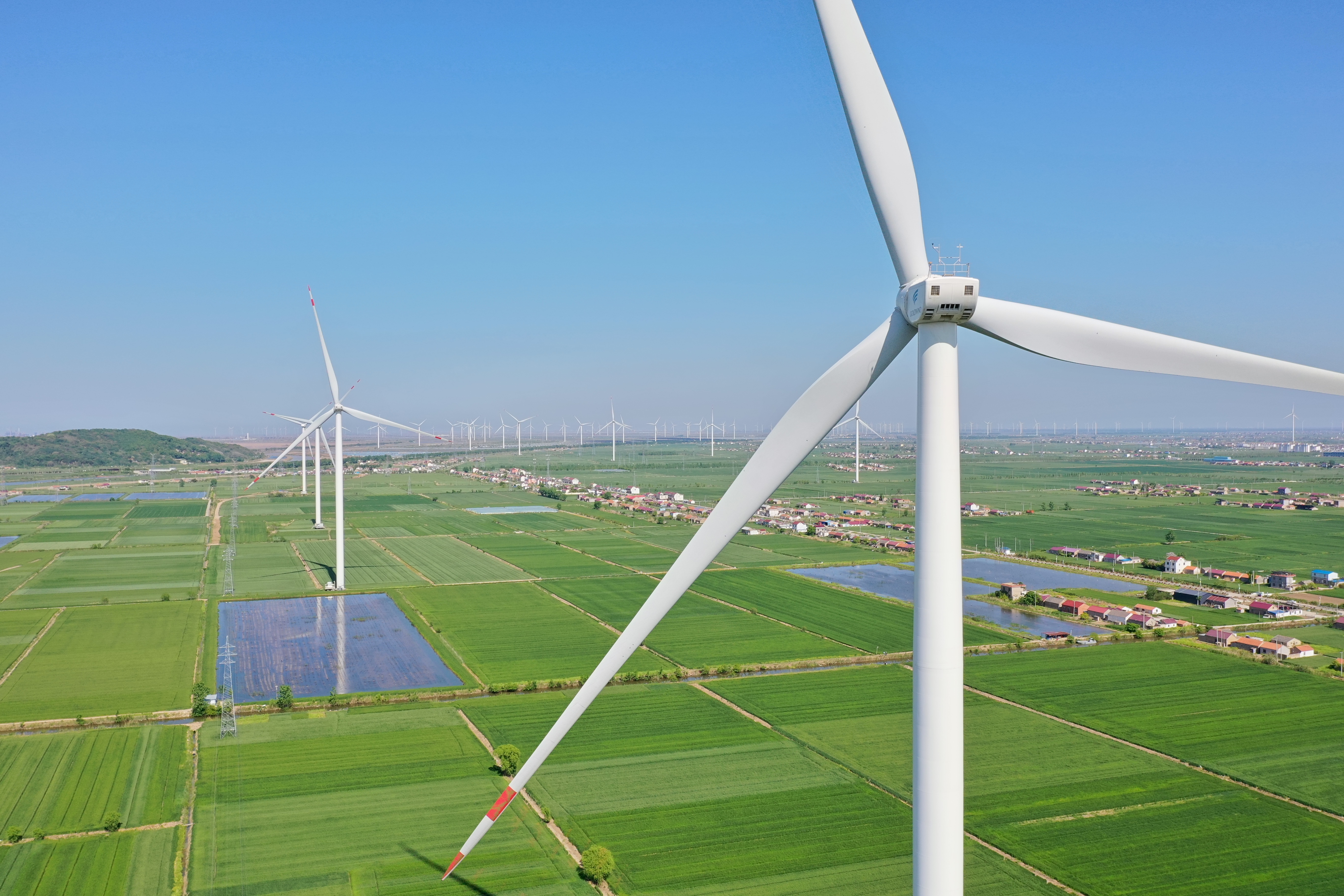 三峡灌云蒙能建50MW风电场
