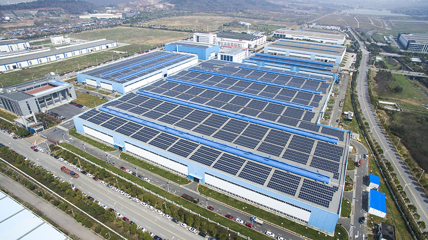 深能南京南高齿40MW屋顶分布式